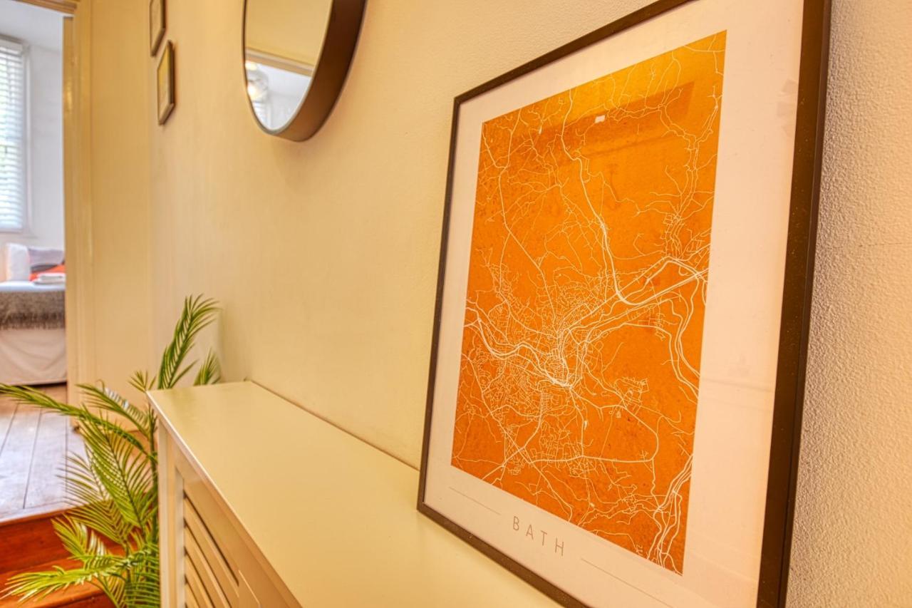 2 Bedroom Apartment In Bath City Centre With Garden & Free Parking Eksteriør bilde